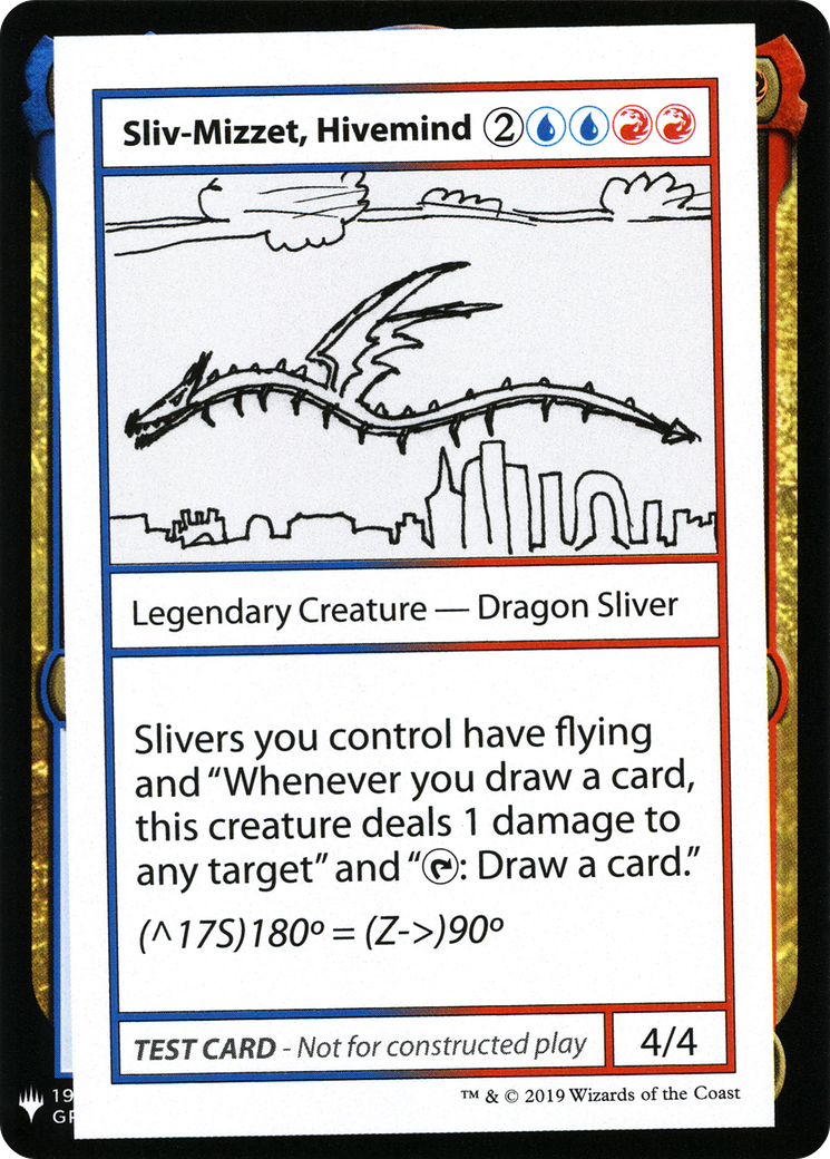 Sliv-Mizzet, Hivemind (CMB1-099) - Mystery Booster Playtest Cards 2019