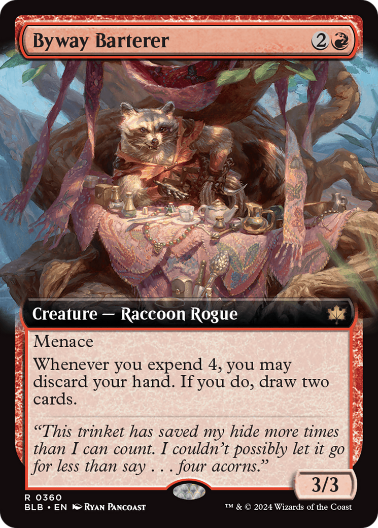 Byway Barterer (BLB-360) - Bloomburrow: (Extended Art)