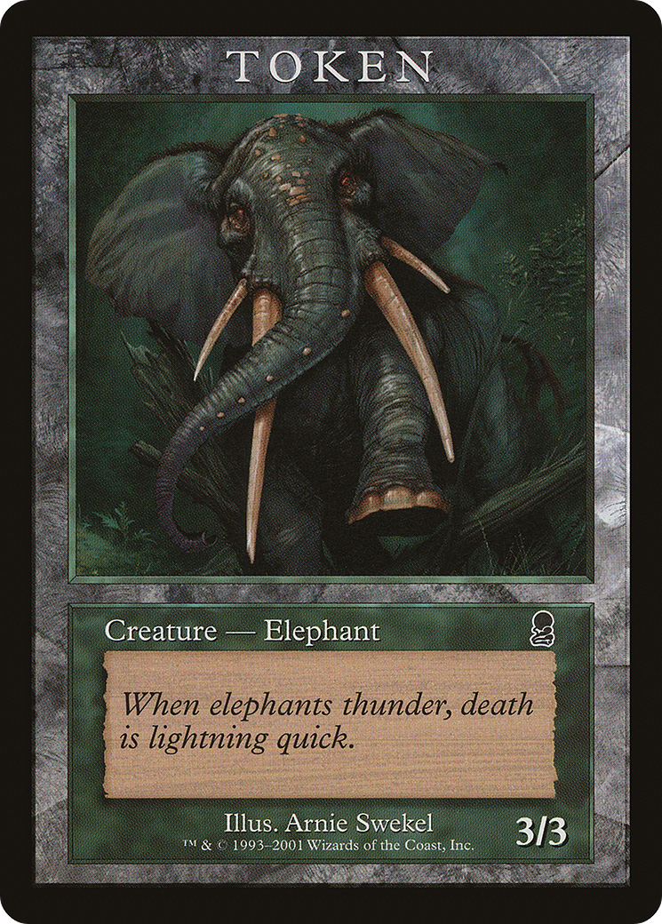Elephant (MPRP-005) - Magic Player Rewards 2002