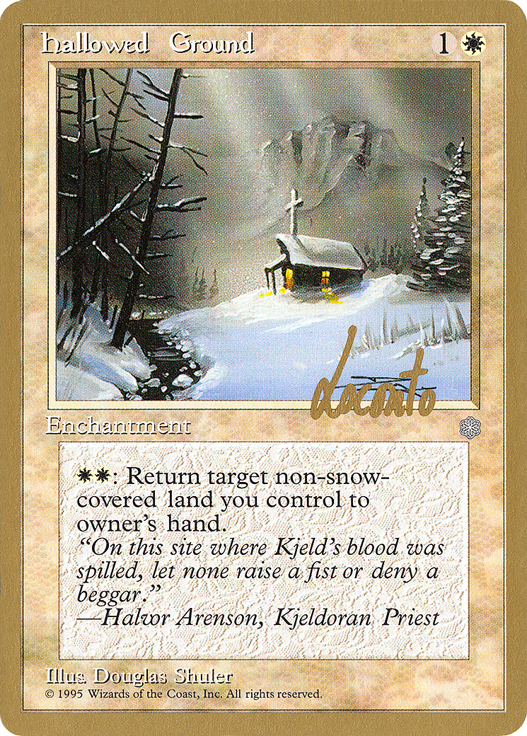 Hallowed Ground (WCD-ML29) - Pro Tour Collector Set