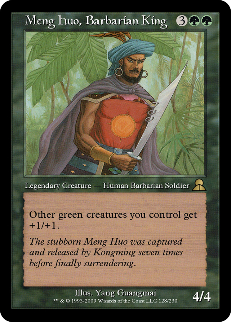 Meng Huo, Barbarian King (ME3-128) - Masters Edition III
