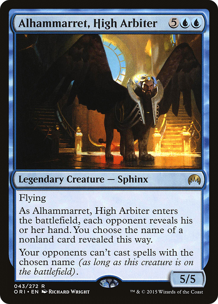 Alhammarret, High Arbiter (ORI-043) - Magic Origins