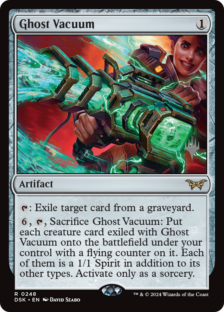 Ghost Vacuum (PPDSK-248P) - Duskmourn: House of Horror Promos Foil