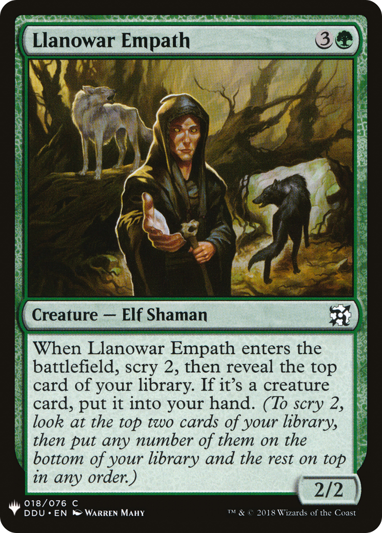 Llanowar Empath (LIST-018) - The List