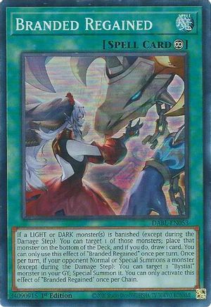 Branded Regained (DABL-EN053) - Darkwing Blast 1st Edition
