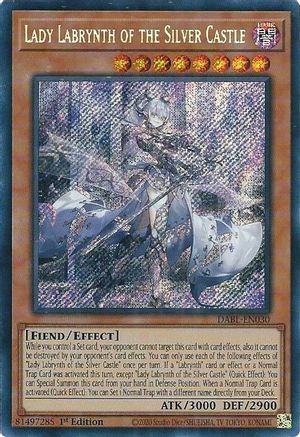 Lady Labrynth of the Silver Castle (DABL-EN030) - Darkwing Blast 1st Edition