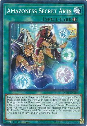 Amazoness Secret Arts (DABL-EN099) - Darkwing Blast 1st Edition