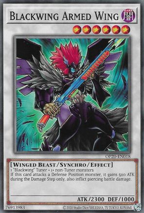 Blackwing Armed Wing (OP20-EN018) - OTS Tournament Pack 20 Unlimited