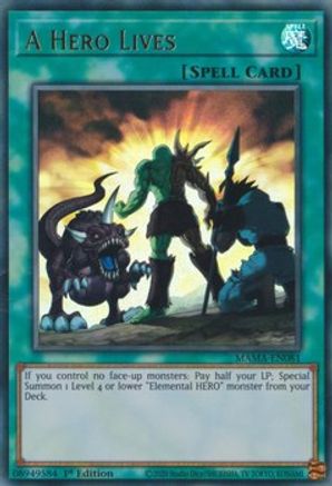 A Hero Lives (MAMA-EN081) - Magnificent Mavens 1st Edition