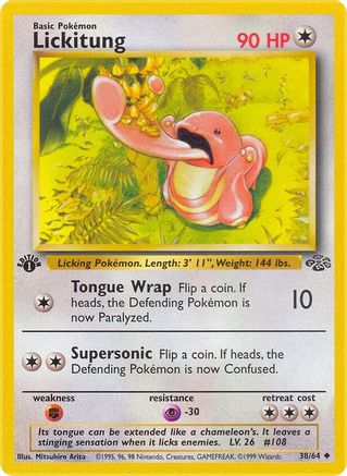 Lickitung 038/64 - Unlimited Jungle - Uncommon
