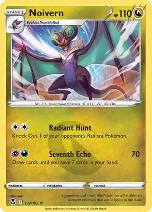 Noivern 133/195 SWSH12 Silver Tempest - Rare