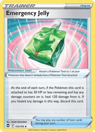 Emergency Jelly 155/195 SWSH12 Silver Tempest - Uncommon