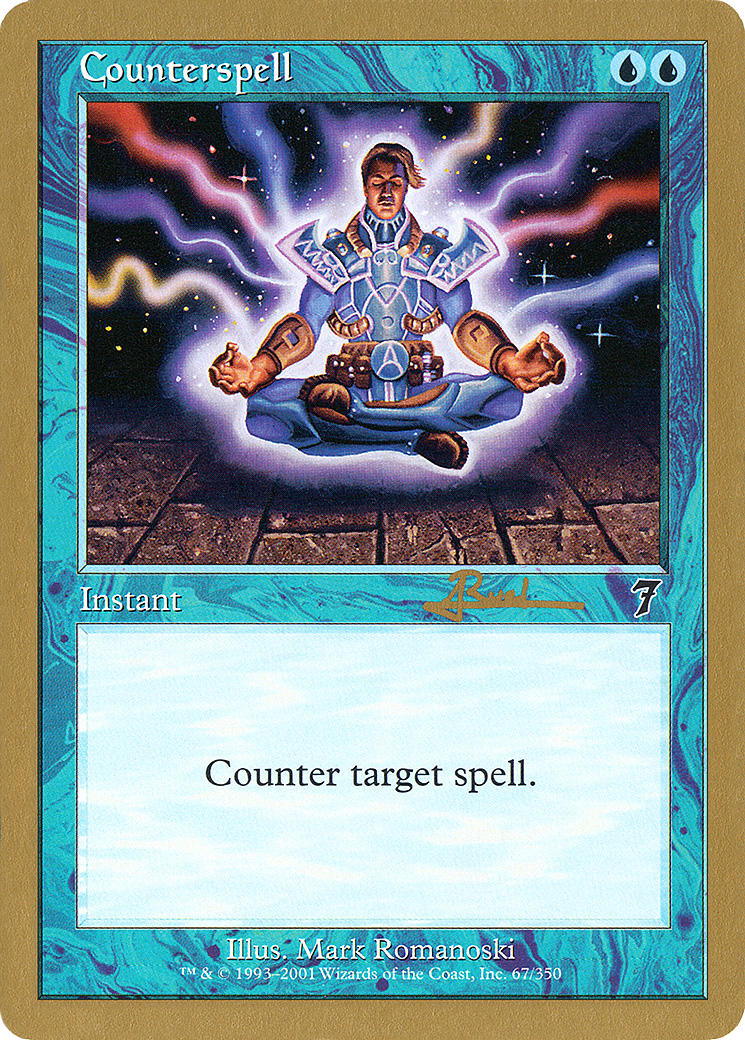 Counterspell (WCD-AR67) - World Championship Decks 2001