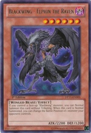 Blackwing - Elphin the Raven (DP11-EN005) - Duelist Pack 11: Crow 1st Edition