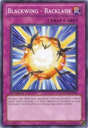 Blackwing - Backlash (DP11-EN025) - Duelist Pack 11: Crow 1st Edition