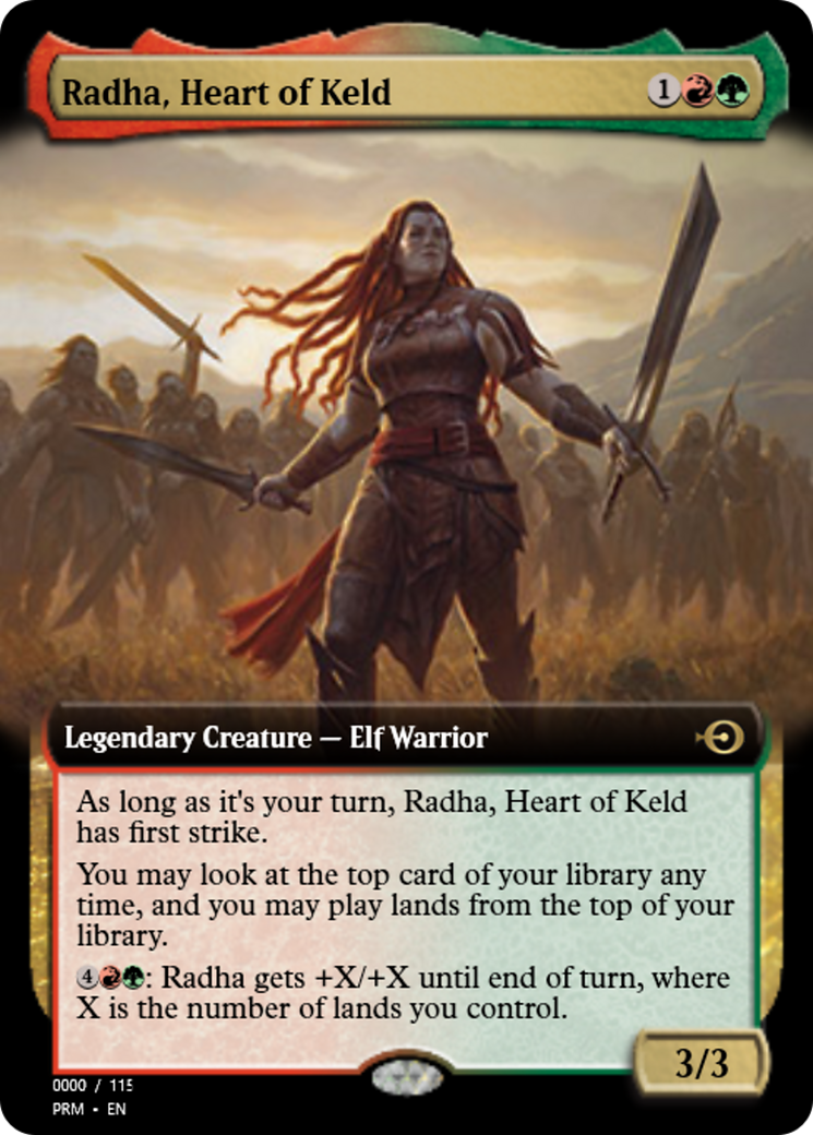 Radha, Heart of Keld (PRM-82016) - Magic Online Promos