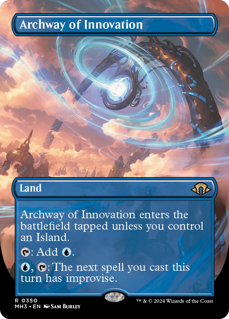 Archway of Innovation (MH3-350) - Modern Horizons 3 (Borderless) Foil
