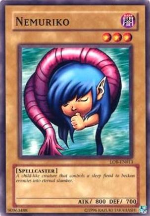 Nemuriko (LOB-EN013) - Legend of Blue Eyes White Dragon (Worldwide English) Unlimited