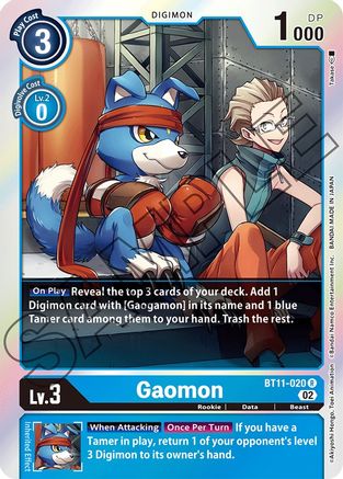 Gaomon (BT11-020) - Dimensional Phase Foil