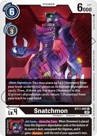Snatchmon (BT11-065) - Dimensional Phase