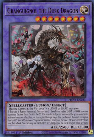 Granguignol the Dusk Dragon (PHHY-EN033) - Photon Hypernova 1st Edition
