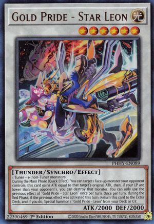 Gold Pride - Star Leon (PHHY-EN089) - Photon Hypernova 1st Edition