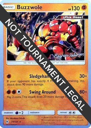 Buzzwole - 2018 (Magnus Pedersen) 077 World Championship Decks - Rare