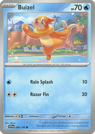 Buizel 046/198 SV01 Scarlet & Violet Base Set - Common