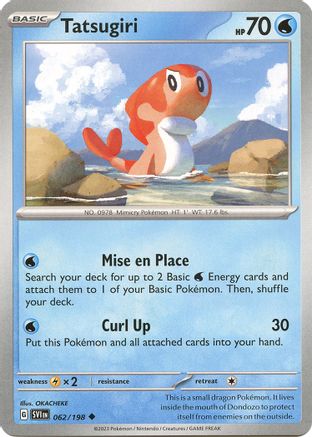 Tatsugiri 062/198 SV01 Scarlet & Violet Base Set - Uncommon