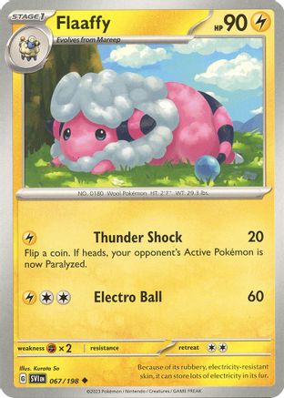 Flaaffy 067/198 SV01 Scarlet & Violet Base Set - Uncommon