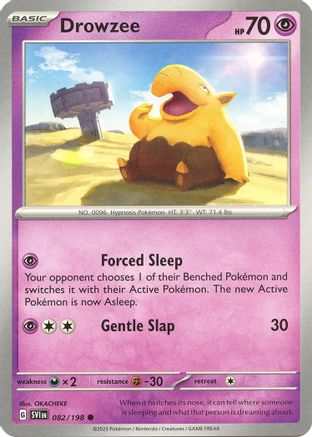 Drowzee 082/198 SV01 Scarlet & Violet Base Set - Common