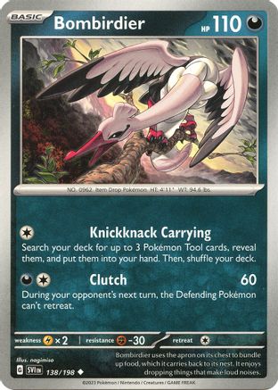 Bombirdier 138/198 SV01 Scarlet & Violet Base Set - Uncommon