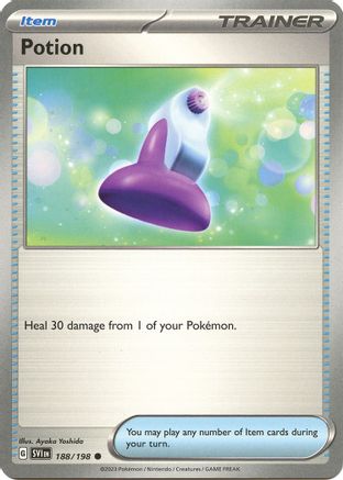 Potion 188/198 - Reverse Holofoil SV01 Scarlet & Violet Base Set - Common