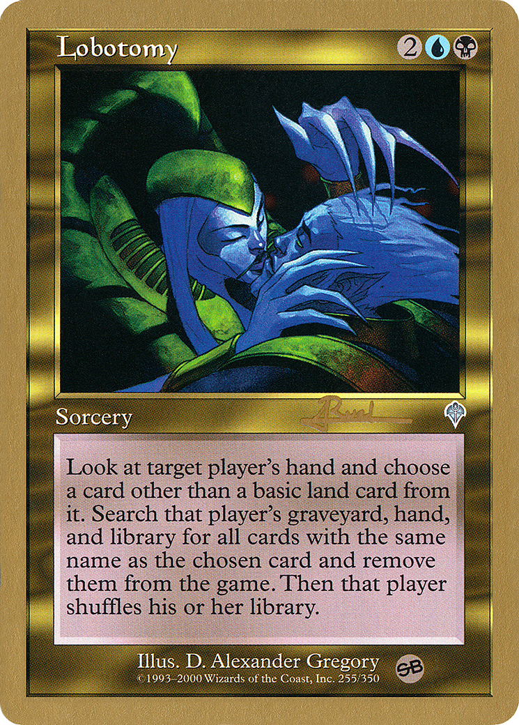 Lobotomy (WCD-AR255SB) - World Championship Decks 2001