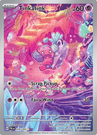 Tinkatink 216/193 - Holofoil SV02 Paldea Evolved - Illustration Rare