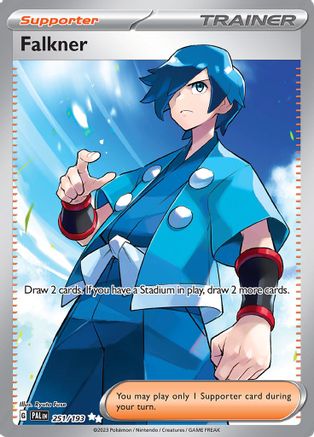 Falkner 251/193 - Holofoil SV02 Paldea Evolved - Ultra Rare