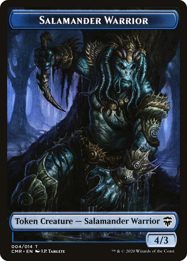 Salamander Warrior (CMR-004) - Commander Legends Tokens
