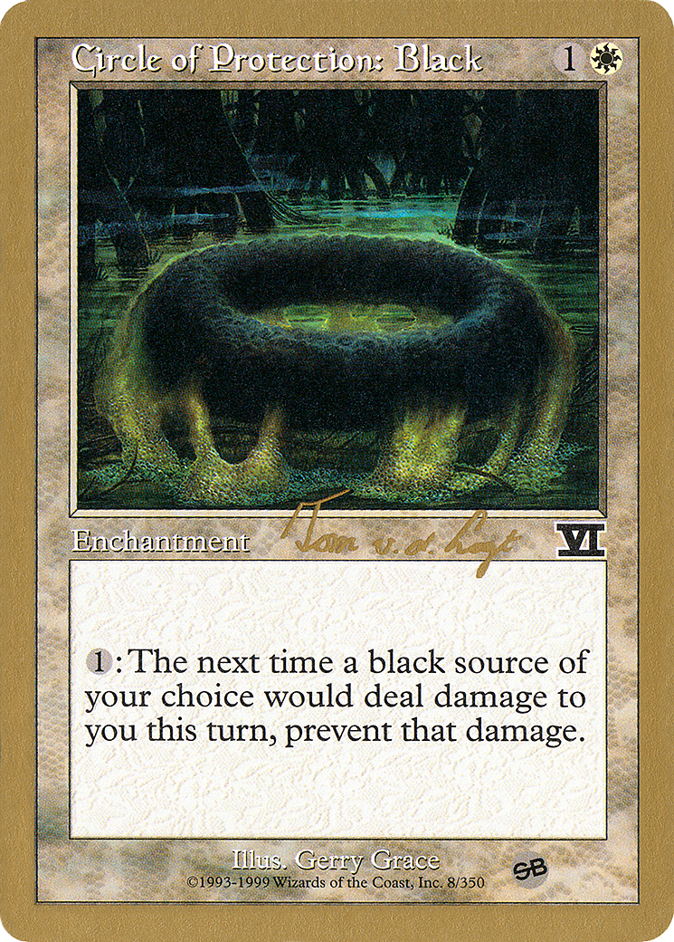 Circle of Protection: Black (WCD-TVDL8SB) - World Championship Decks 2000