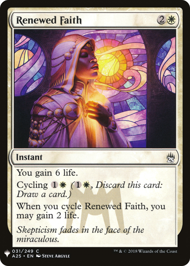 Renewed Faith (LIST-031) - The List