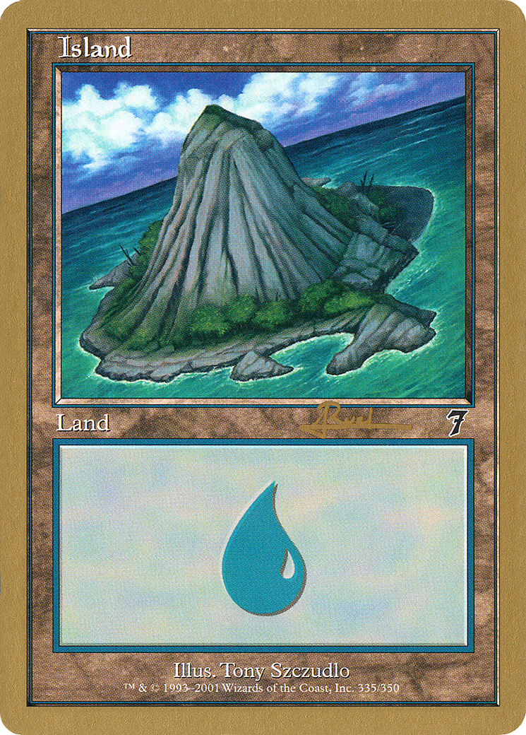 Island (WCD-AR335) - World Championship Decks 2001