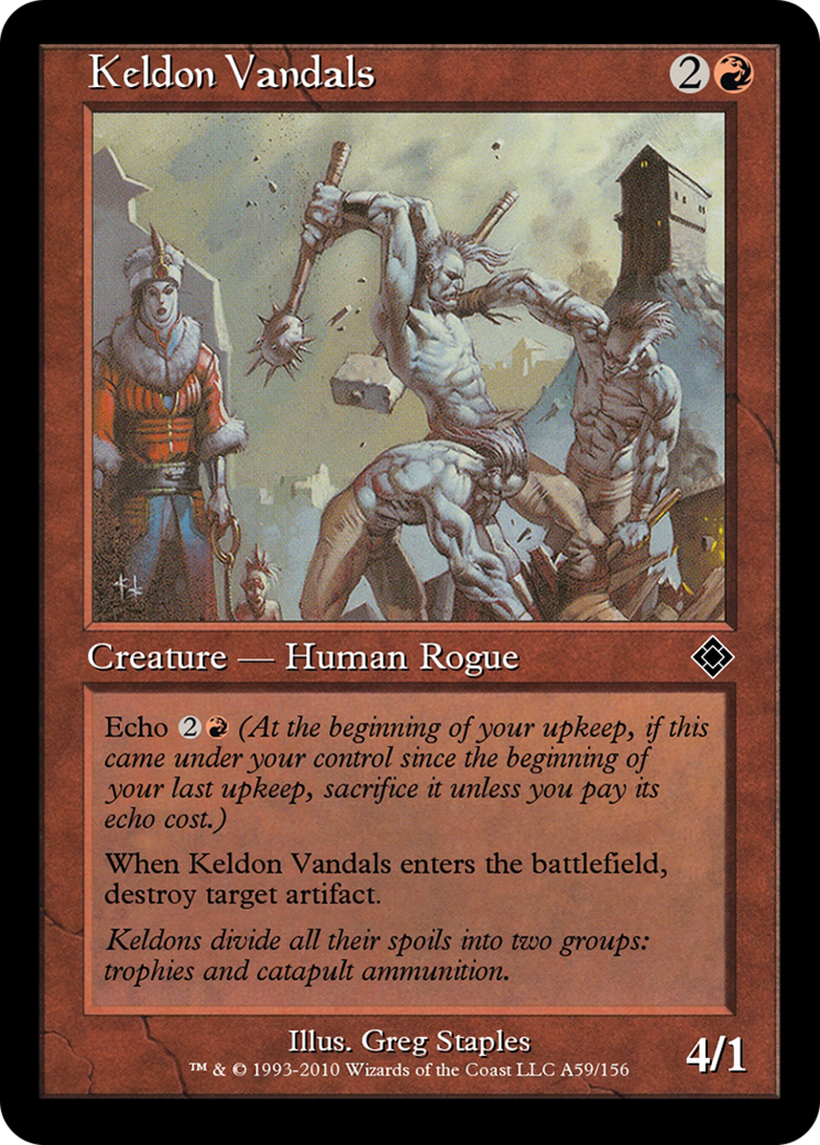 Keldon Vandals (TD0-A59) - Magic Online Theme Decks