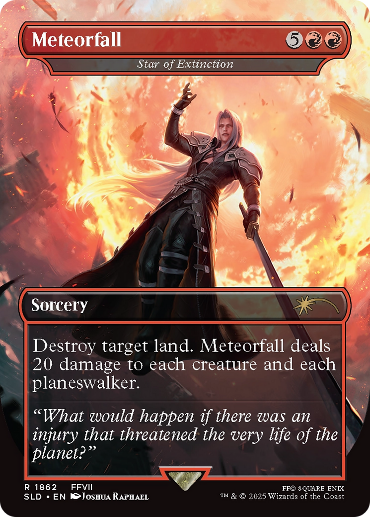 Meteorfall - Star of Extinction (SLD-1862) - Secret Lair Drop Series