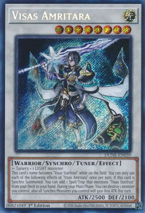 Visas Amritara (DUNE-EN039) - Duelist Nexus 1st Edition