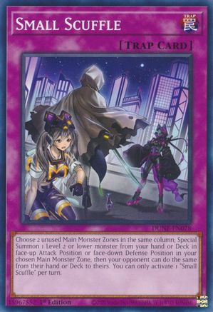 Small Scuffle (DUNE-EN078) - Duelist Nexus 1st Edition