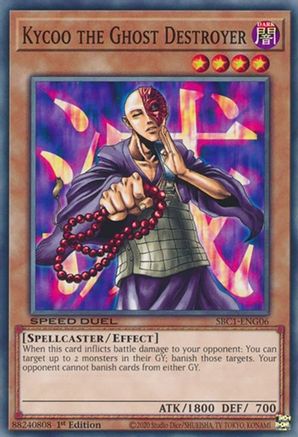 Kycoo the Ghost Destroyer (SBC1-ENG06) - Speed Duel: Streets of Battle City 1st Edition
