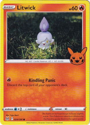 Litwick 024/196 Trick or Trade BOOster Bundle 2023 - Common