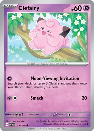 Clefairy 035/165 SV Scarlet & Violet 151 - Common