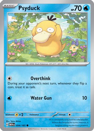 Psyduck 054/165 SV Scarlet & Violet 151 - Common