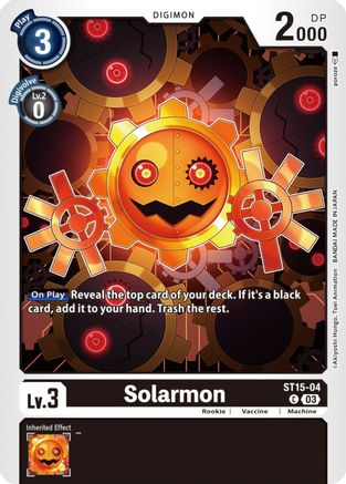 Solarmon (ST15-04) - Starter Deck 15: Dragon of Courage