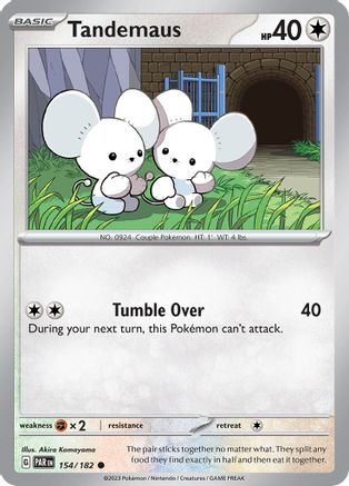 Tandemaus 154/182 - Reverse Holofoil SV04 Paradox Rift - Common